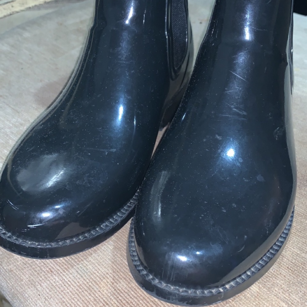 Michael Kors rain booties.